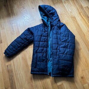 Columbia Blue Teen Boys Jacket Medium